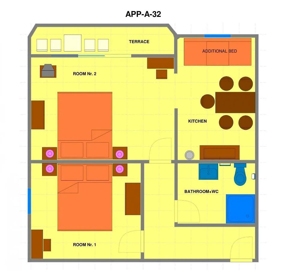 Apartment In Dramalj With Sea View, Balcony, Air Conditioning, Wifi 4623-6